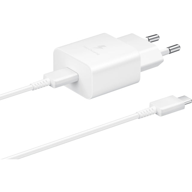 Samsung Ep-T1510Xwegeu Samsung Fast Charger Pd Power Adapter Incl. Usb-C Cable 15W White