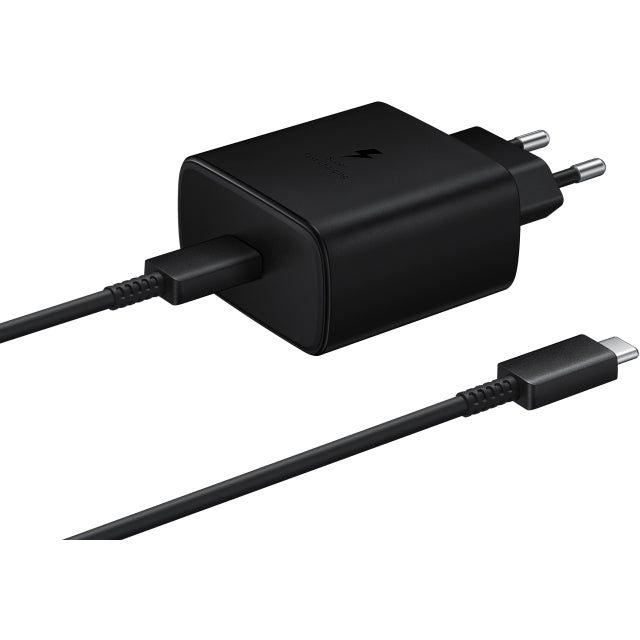 Samsung Ep-Ta845Xbegww Samsung Fast Pd Wall Charger Usb-C Incl. Usb-C Cable 45W Black Bulk