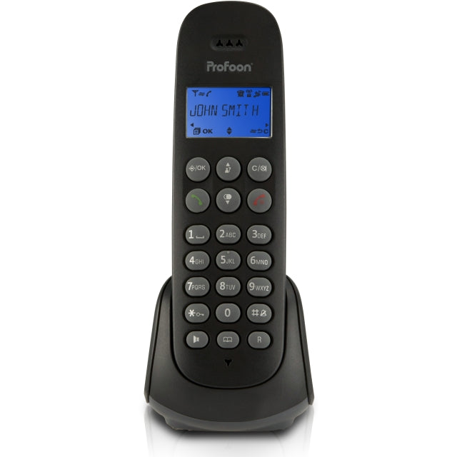 Profoon Pdx-300 Profoon Dect Telefoon Black