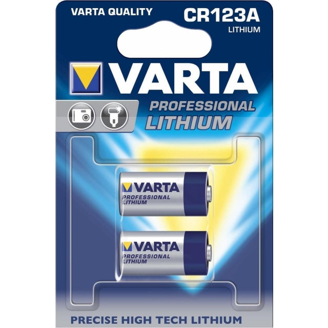 Varta Cr123A Varta Lithium Batterij 3V