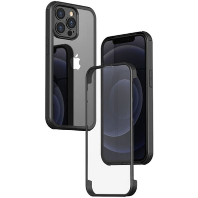 Valenta Tempered Glass Full Cover Bumper Case Apple Iphone 14 Pro Max Black
