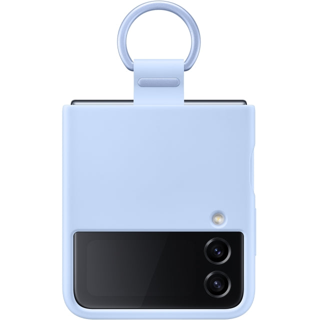 Samsung Ef-Pf721Tlegww Samsung Silicone Cover With Ring Galaxy Z Flip4 Arctic Blue