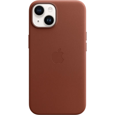 Apple Mppc3Zm/A Apple Leather Case With Magsafe Iphone 14 Plus Umber