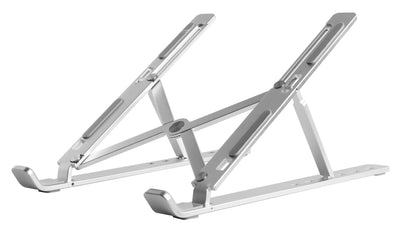 Mobilize Aluminium Laptop Stand Up To 17.3 Inch Silver