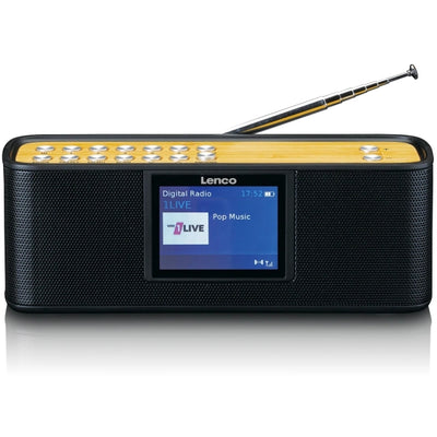 Lenco Pdr-045Bk Lenco Portable Internet Dab+ Bluetooth Radio Black