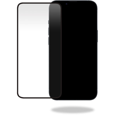 Mobilize Glass Screen Protector - Black Frame - Apple Iphone 15