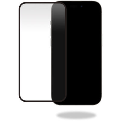 Mobilize Glass Screen Protector - Black Frame - Apple Iphone 15 Pro