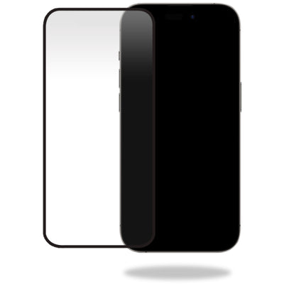 Mobilize Privacy Glass Screen Protector - Black Frame - For Apple Iphone 14 Pro
