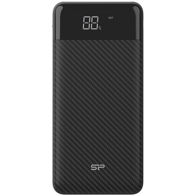 Silicon Power Gp28 Dual Output Powerbank 10000Mah 10W Black