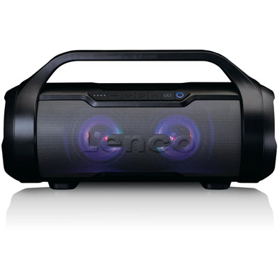 Lenco Spr-070Bk Lenco Splashproof Bluetooth Speaker With Fm-Radio Black