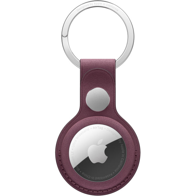 Apple Mt2J3Zm/A Apple Airtag Finewoven Key Ring Mulberry