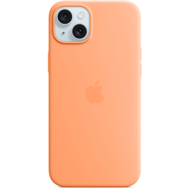 Apple Mt173Zm/A Apple Silicone Case With Magsafe Iphone 15 Plus Sorbet Orange