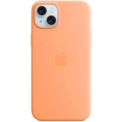 Apple Mt173Zm/A Apple Silicone Case With Magsafe Iphone 15 Plus Sorbet Orange