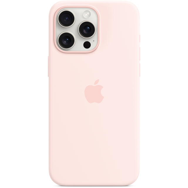 Apple Mt1U3Zm/A Apple Silicone Case With Magsafe Iphone 15 Pro Max Light Pink