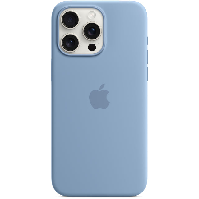 Apple Mt1Y3Zm/A Apple Silicone Case With Magsafe Iphone 15 Pro Max Winter Blue