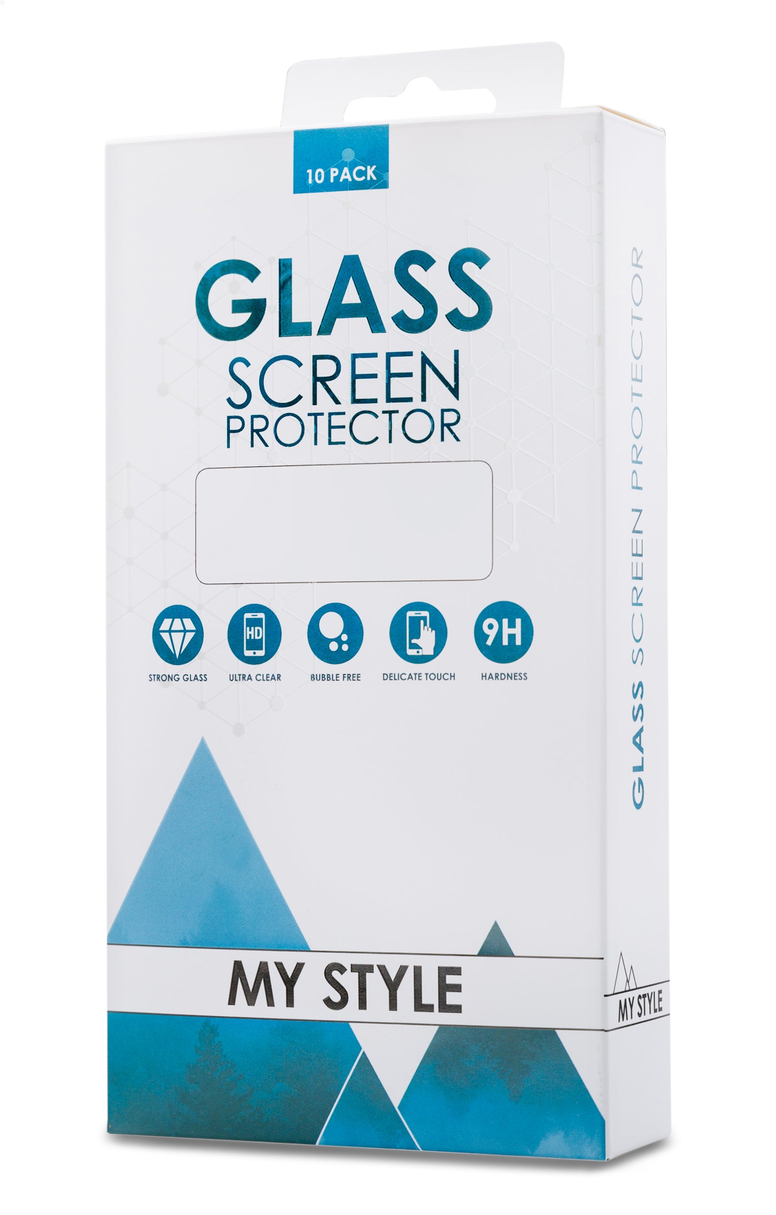My Style Tempered Glass Screen Protector For Samsung Galaxy A55 5G Clear (10-Pack)
