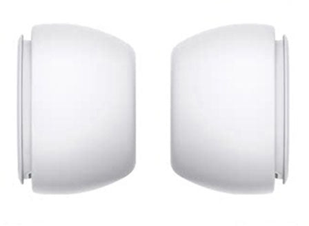 Xccess Silicon Replacement Ear Tips For Airpod Pro 1/2 Size S (1 Pair) White