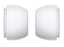 Xccess Silicon Replacement Ear Tips For Airpod Pro 1/2 Size S (1 Pair) White