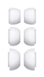 Xccess Silicon Replacement Ear Tips For Airpod Pro 1/2 Size S/M/L (3 Pair) White