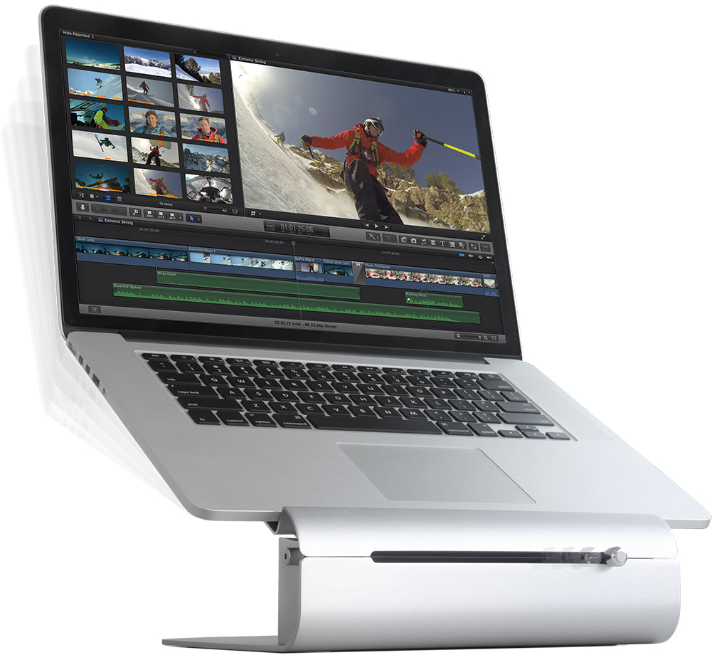 Rain Design Ilevel2 Adjustable Laptop Stand Space Grey