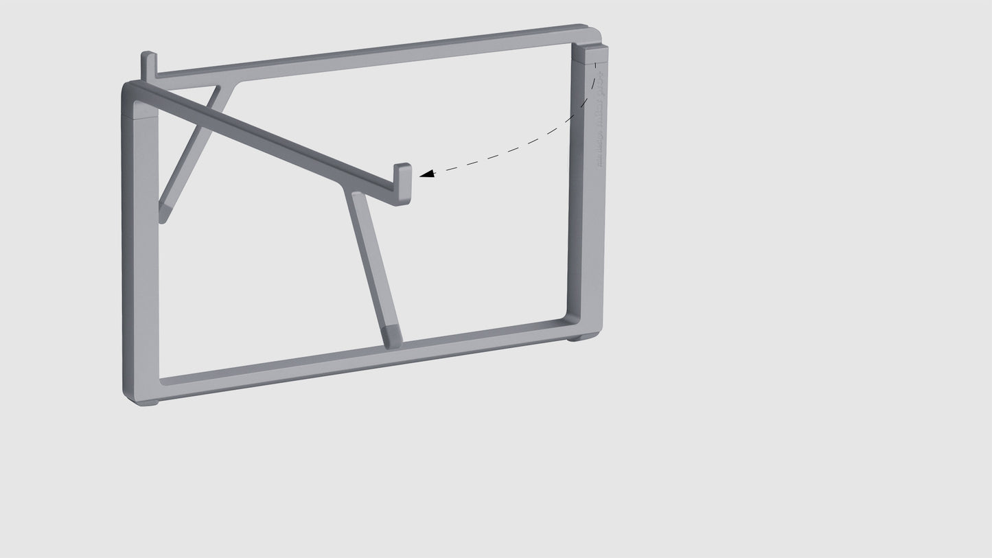 Rain Design Mbar Pro+ Foldable Laptop Stand Silver