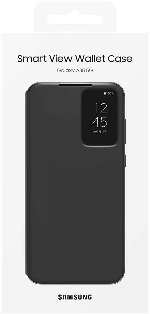 Samsung Ef-Za356Cbegww Samsung Smart Clear View Cover Galaxy A35 5G Black