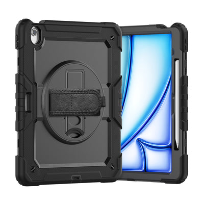 Xccess Survivor All-Round Case Apple Ipad Air 13 (2024) Black (Screenless)