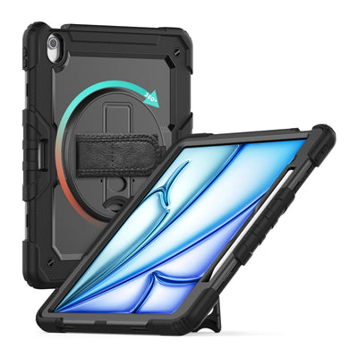 Xccess Survivor All-Round Case Apple Ipad Air 13 (2024) Black (Screenless)