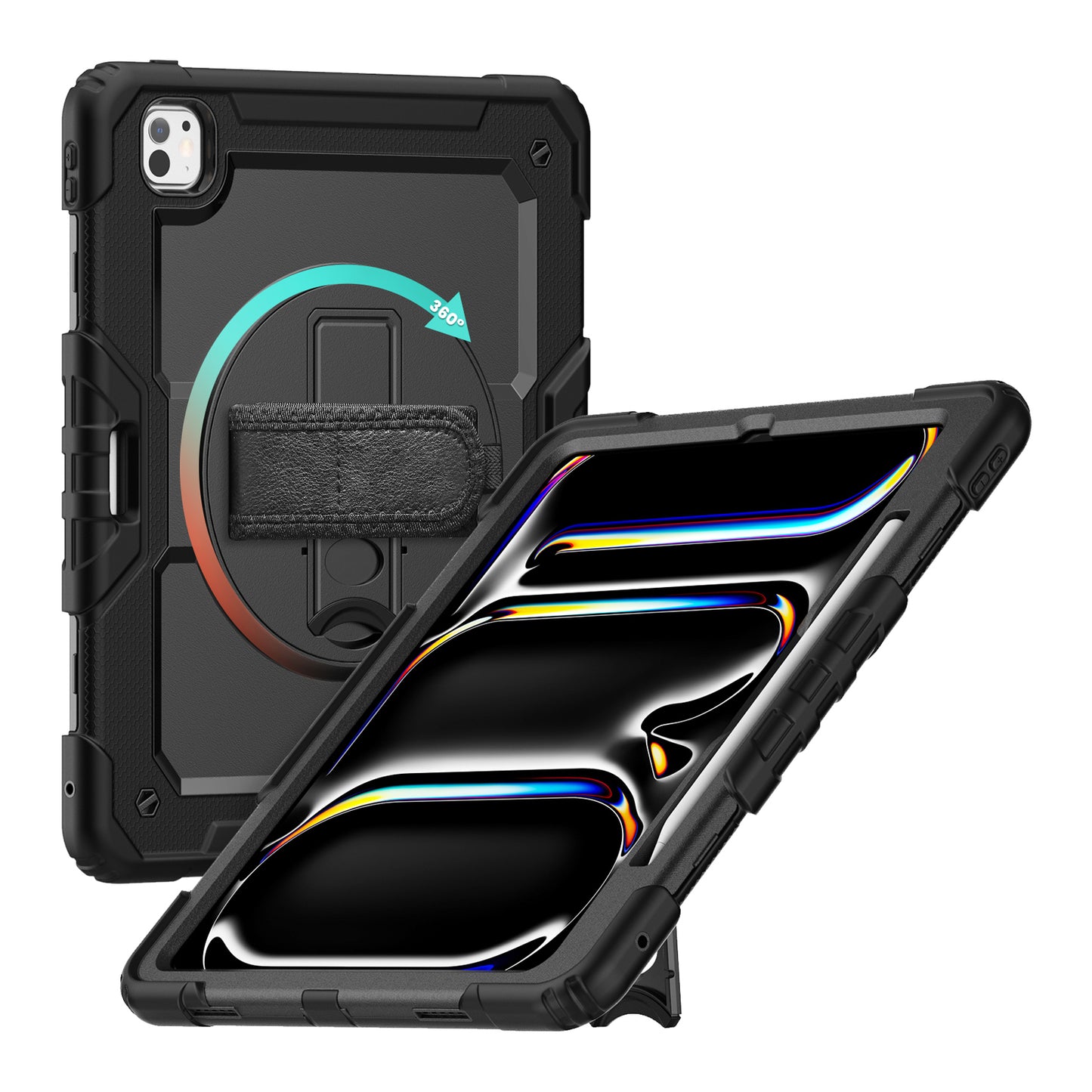 Xccess Survivor All-Round Case Apple Ipad Pro 13 (2024) Black (Screenless)