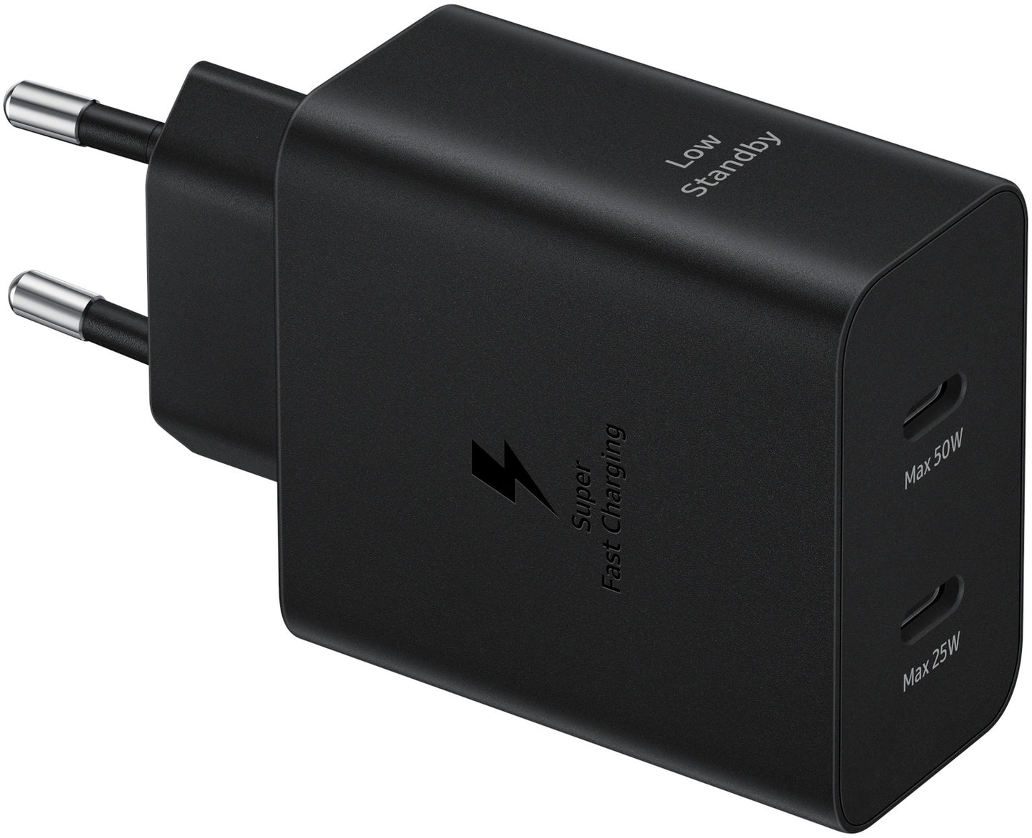 Samsung Ep-T5020Xbegeu Samsung Usb-C Pd Wall Charger 50W + Usb-C Cable Black