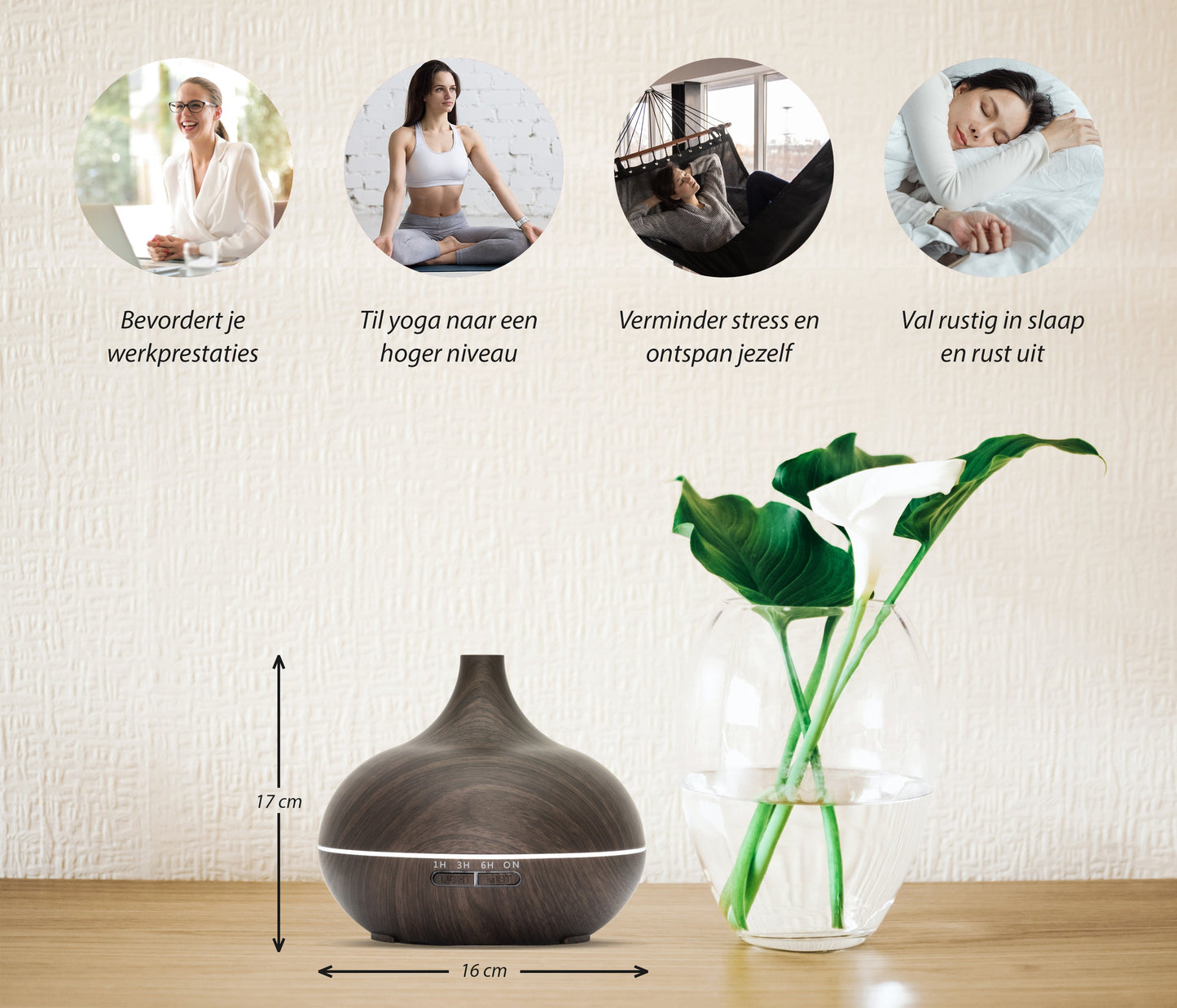 Essential Pro - Dark Wood - Aroma Diffuser