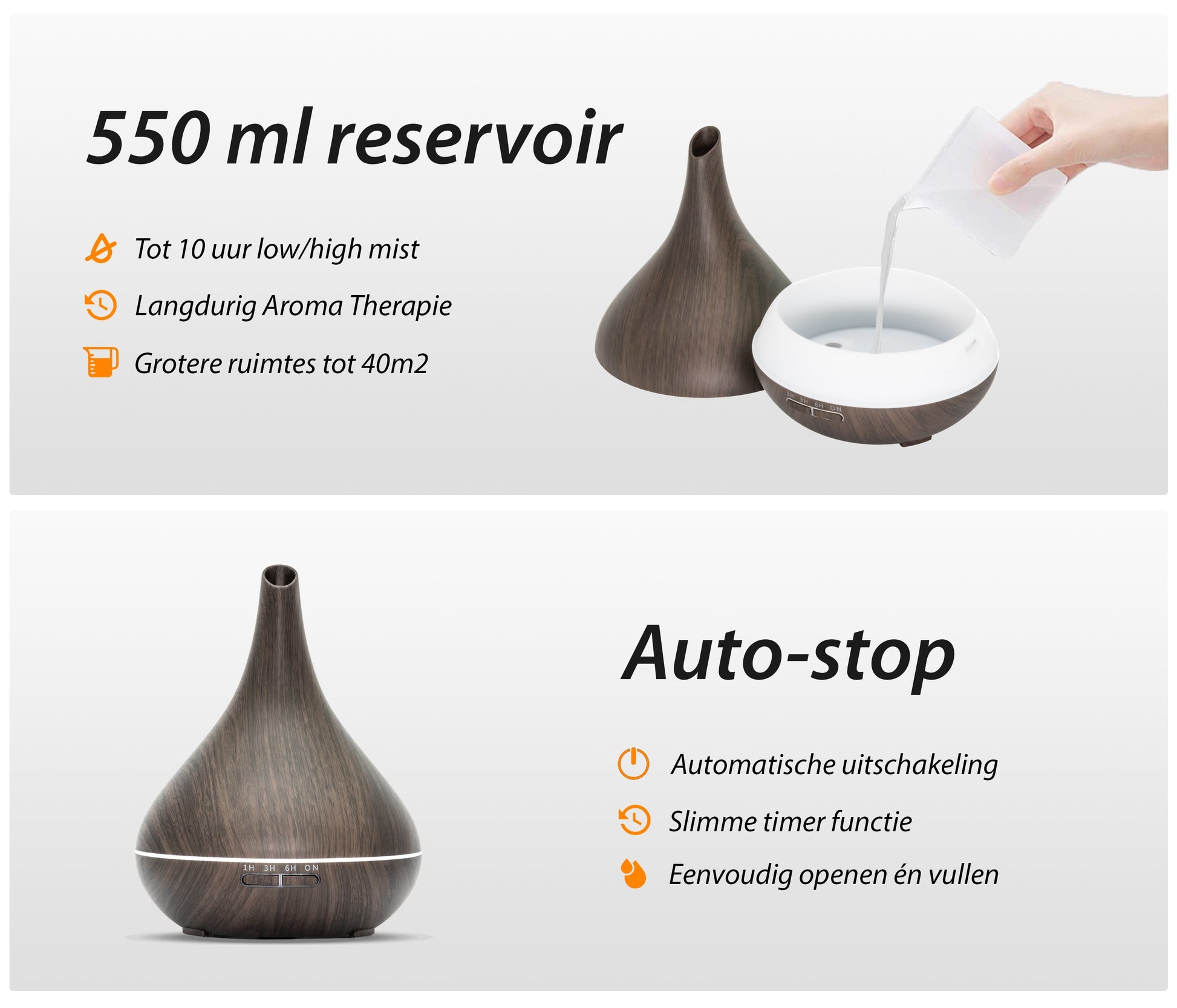 Lotus Pro - Dark Wood - Aroma Diffuser