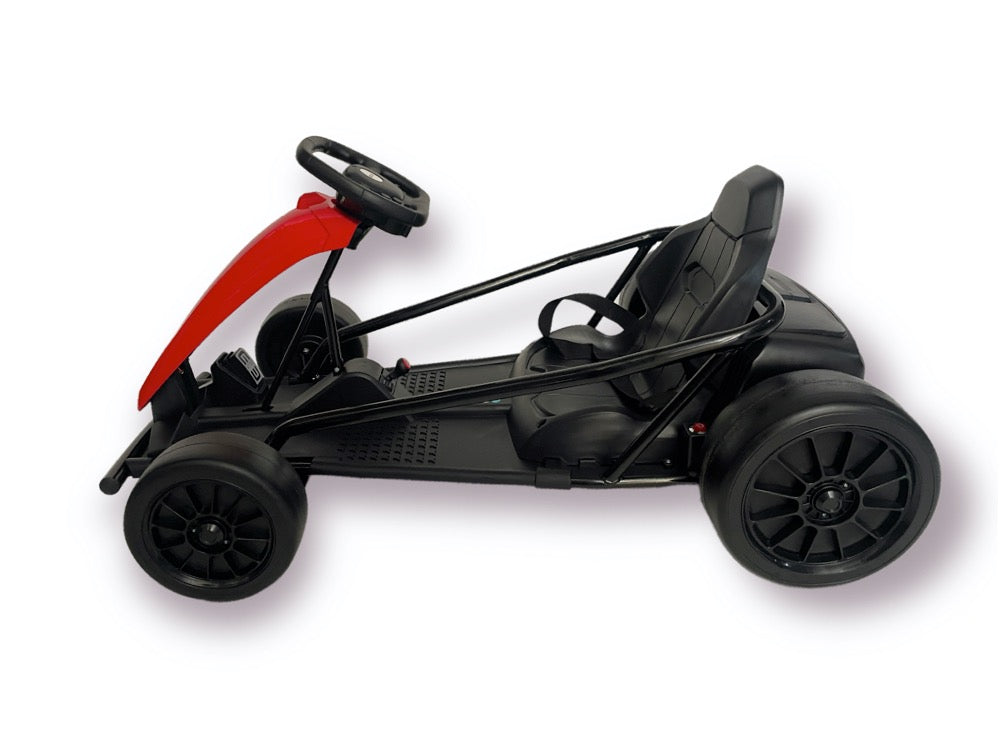 Drift Go Kart 24 Volt - Rood