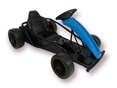 Drift Go Kart 24 Volt - Blauw