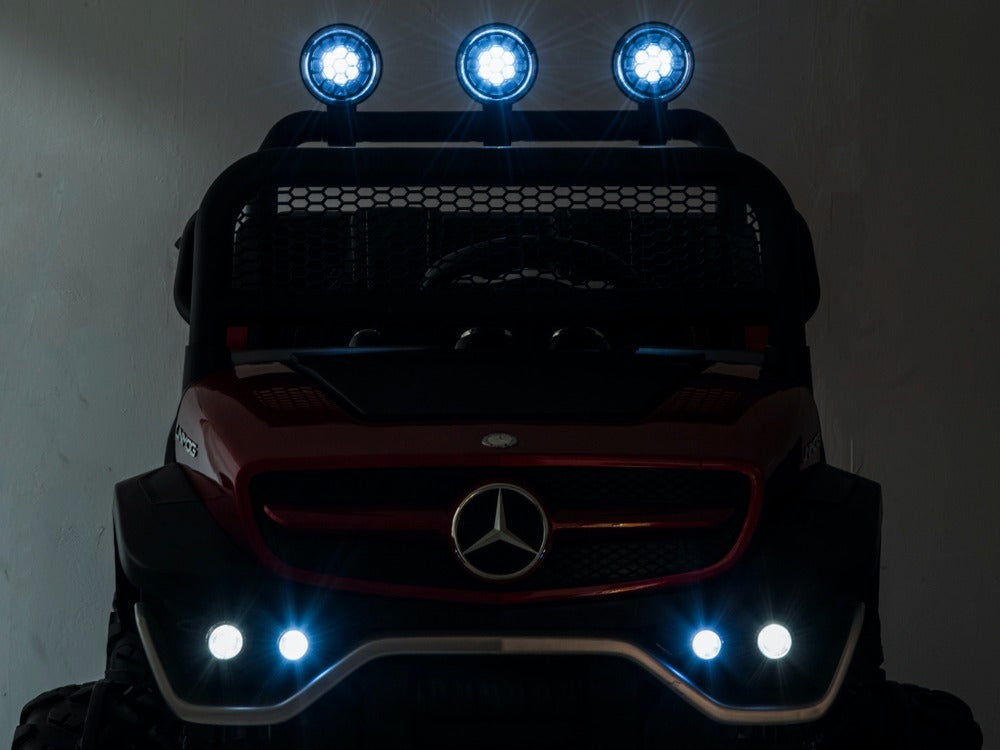 Mercedes Umimog Truck - Rood/Zwart