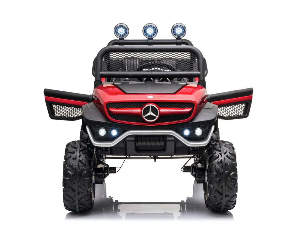 Mercedes Umimog Truck - Rood/Zwart