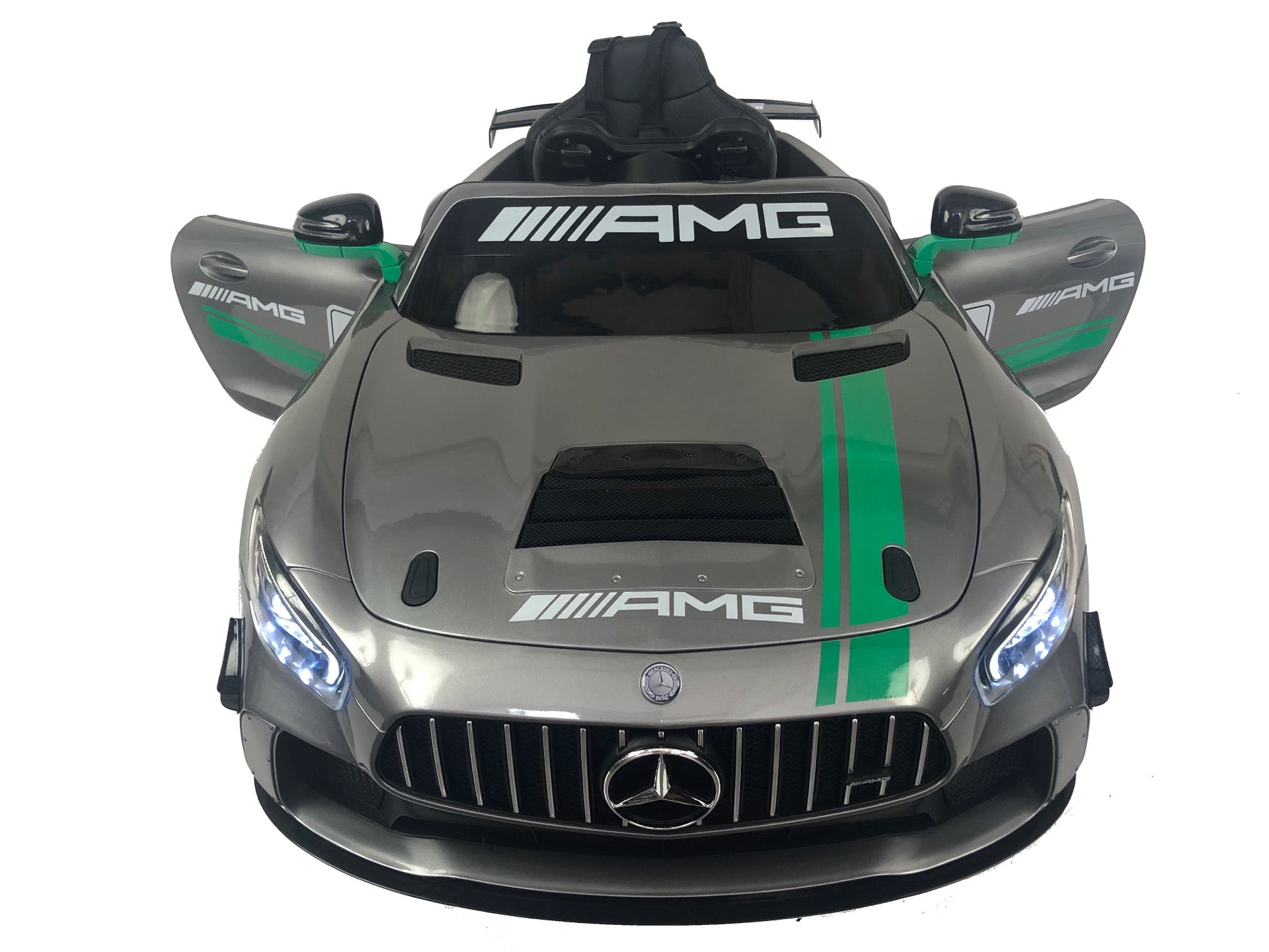 Mercedes Benz Gt4 - Zilvergrijs