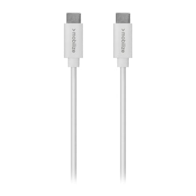 Mobilize Bulk Mobilize Cable Usb-C To Usb-C 1M. 60W White (Bulk)