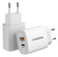 Mobilize Bulk Mobilize Wall Charger Usb-C + Usb 25W With Pd/Pps White (Bulk)