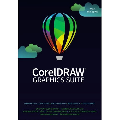 Afbeelding CorelDRAW Graphics Suite 365 | Studentenversie | 1 jaar | Windows - Mac