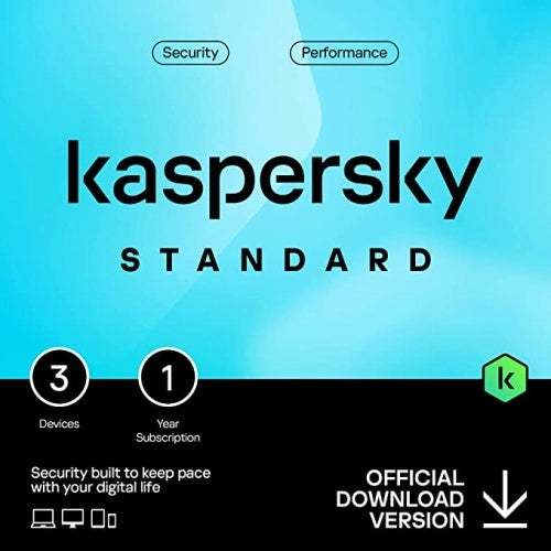 Afbeelding Kaspersky Standard | 3 Apparaten | 1 Jaar | 2023 | Opvolger van Kaspersky Antivirus