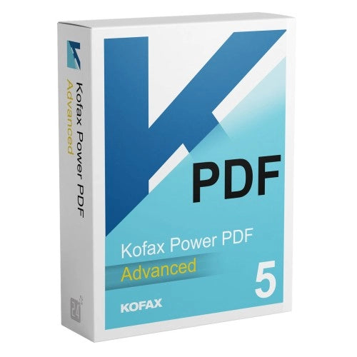 Afbeelding Kofax Power PDF Advanced 5.0 | 1 PC | Windows