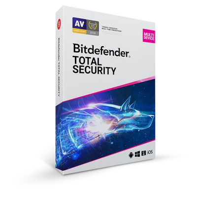 Afbeelding Bitdefender Total Security 2023 | 10 Apparaten - 2 jaar | Windows - Mac - Android - iOS